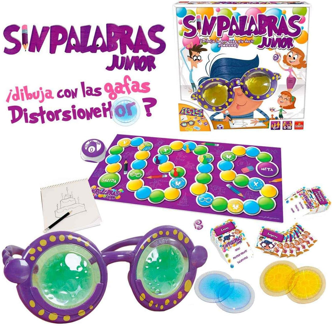 Goliath - Ohne Worte Junior, Geschicklichkeitsspiel (70110)