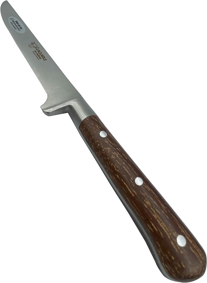 Laguiole en Aubrac - Messerblock aus Eiche - magnetisch - Kochmesser Set 5-teilig - Griff gemischte