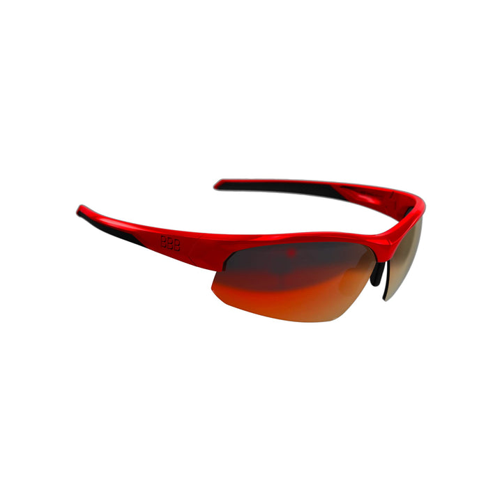 BBB Unisex Bsg-58 Sportbrille (1er Pack) Einheitsgrösse Glänzend Rot, Einheitsgrösse Glänzend Rot