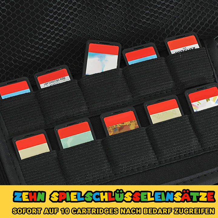 Switch 2 Tasche Kompatibel mit Switch 2 2025, Niedliche Tragbare Switch Hülle Protable Hard Shell Tr
