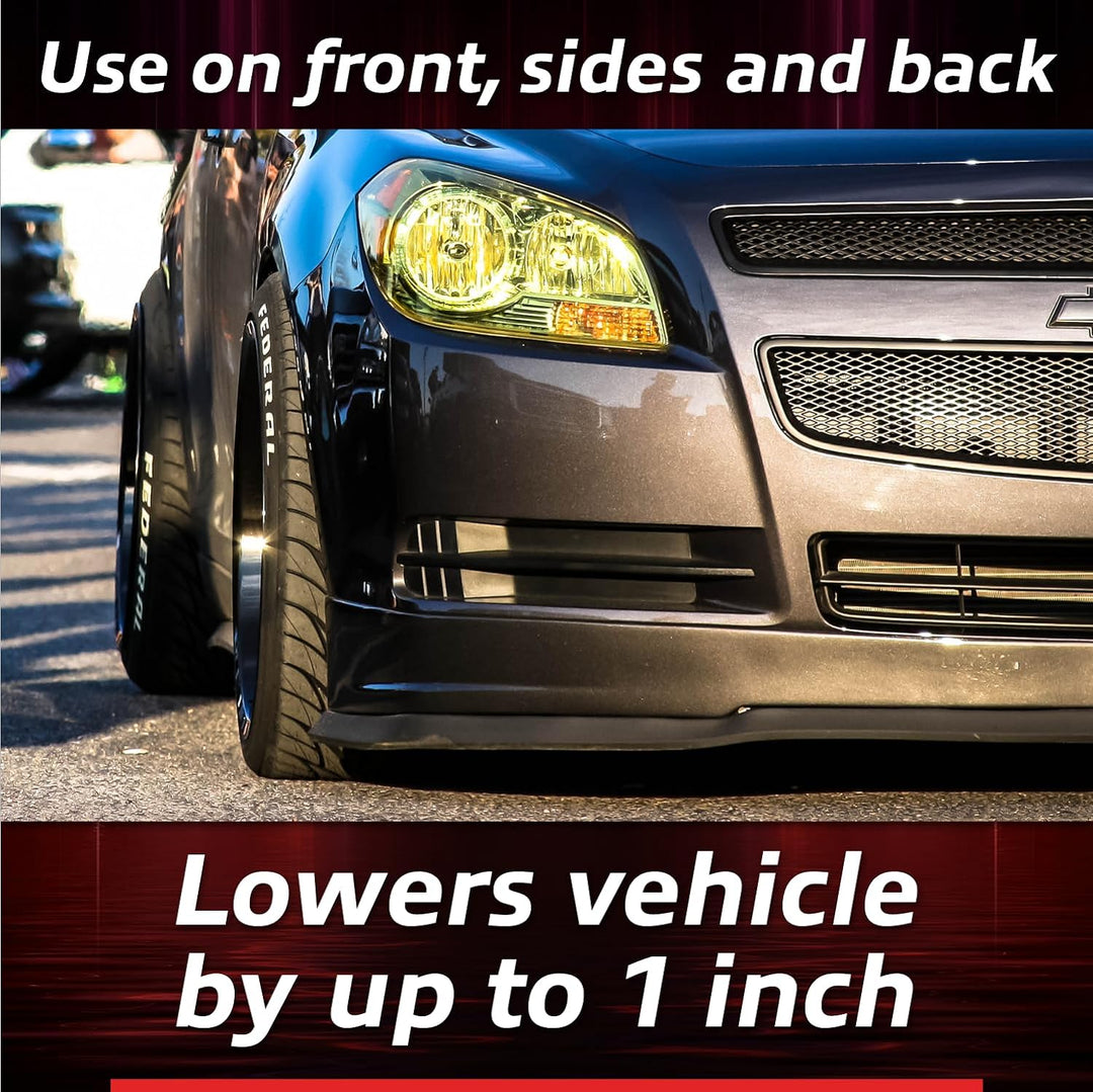 EZ-Lip EZ-LIP COLORS WEISS Original Universal Tuning Frontspoiler Lippe, Weiss White, White