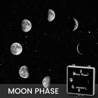 Realistische Scheiben Moon - Discs für POCOCO Galaxy Lite Star Projector Home Planetarium, 5k Ultra