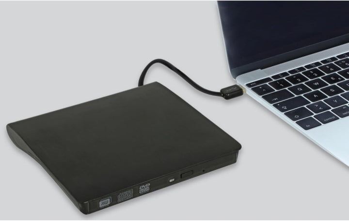 DeLock Externes Gehäuse für 5.25″ Ultra Slim SATA Laufwerke 9,5 mm zu USB Typ-A