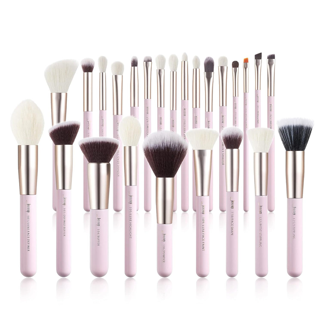 Jessup Pinselset Makeup Pinsel Make Up Pinsel Set 25 Stk Kosmetik Schmink Pinsel Augenpinsel Gesicht