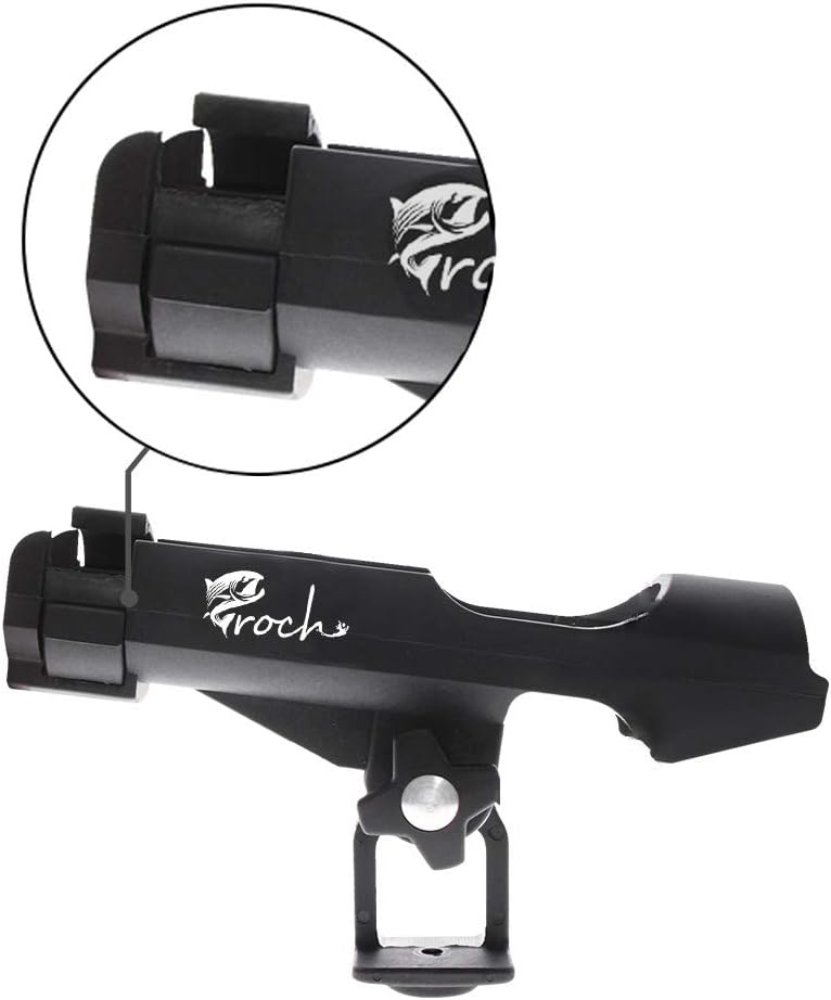 2 x Rutenhalter Stabil 360 Grad Drehung einfach einstellbar für Boot Kajak Type B, Type B