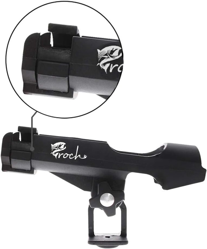 2 x Rutenhalter Stabil 360 Grad Drehung einfach einstellbar für Boot Kajak Type B, Type B