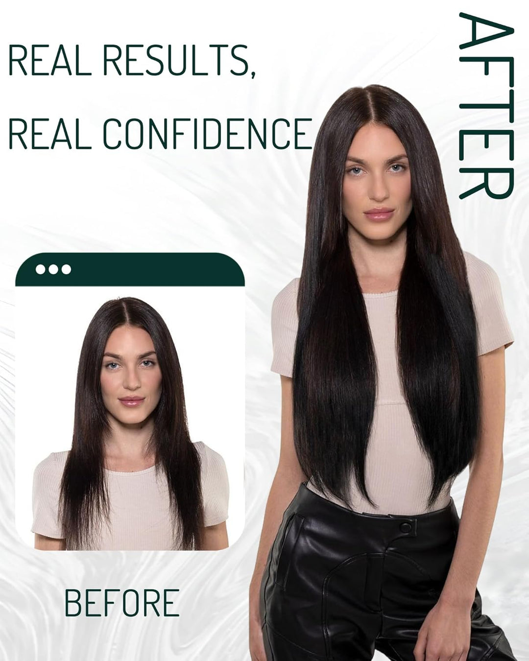 RUNATURE Blond Haartressen Echthaar Exensions Aschbraun mit Platinblond Tressen Echthaar Zum Einnähe