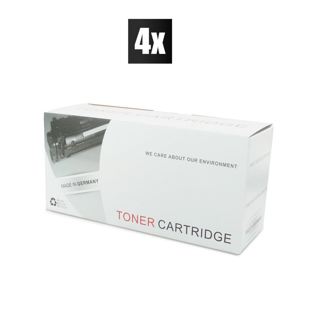 (4X Epson Aculaser M-1200) • Kompatibel Tonerkartusche für Epson Aculaser M 1200 M1200 • Black Schwa