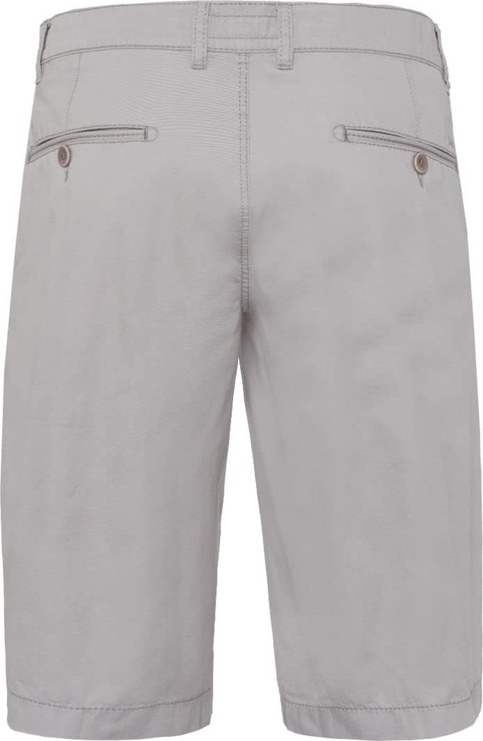 BRAX - Herren Bermuda in Leichter Baumwollqualität, Style Bari (82-6858) 34 Grau (Platin 08), 34 Gra