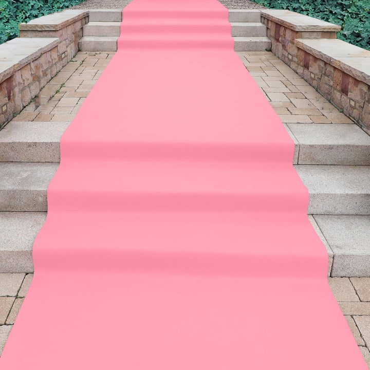 Primaflor Event-Teppich Meterware Podium - Alt-Rosa, 1,00m x 10,00m, Viele Farben, Rutschfester Gang