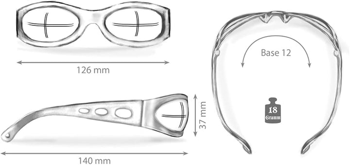 HELLY® - No.1 Bikereyes® | Bikerbrille, Motorradbrille, Motorrad Sonnenbrille | TESTSIEGER*: beschla