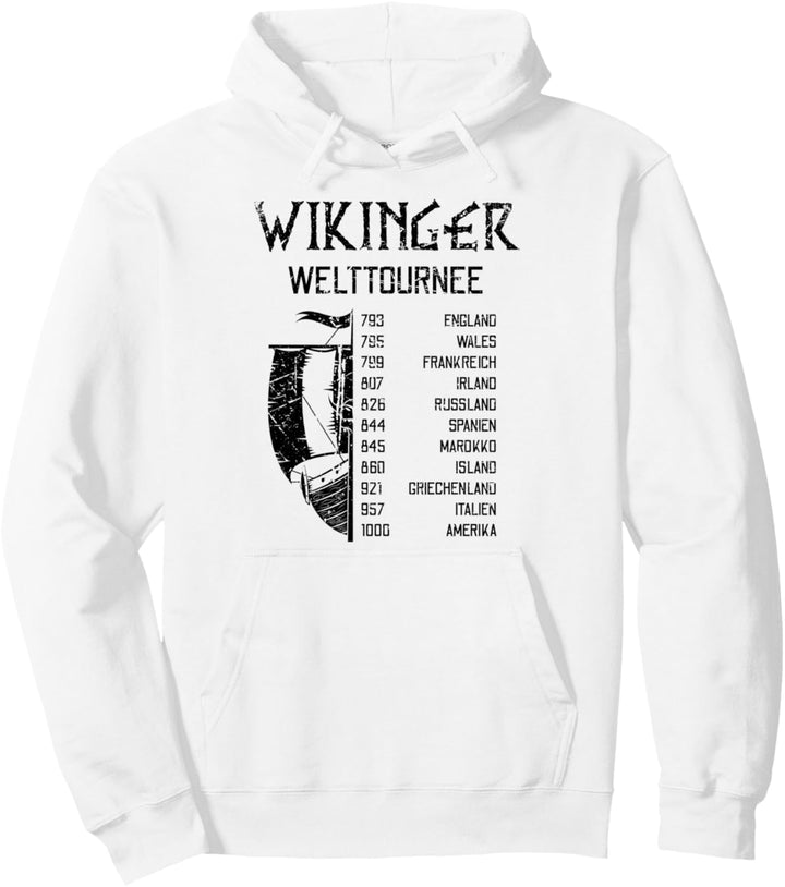 Wikinger Welttournee | Viking World Tour | Mythologie Pullover Hoodie