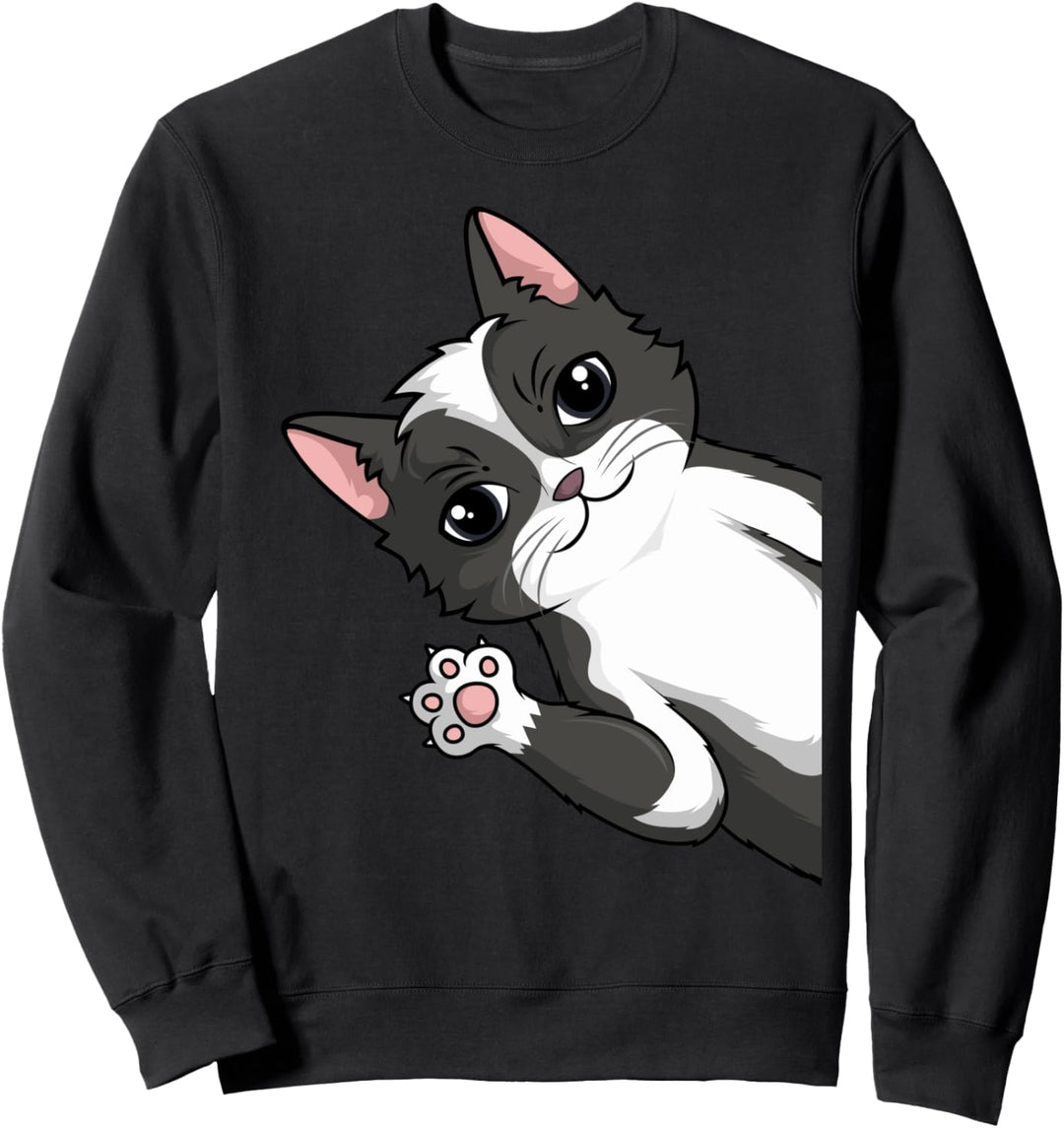 Katzen Kätzchen Mädchen Kinder Damen Sweatshirt