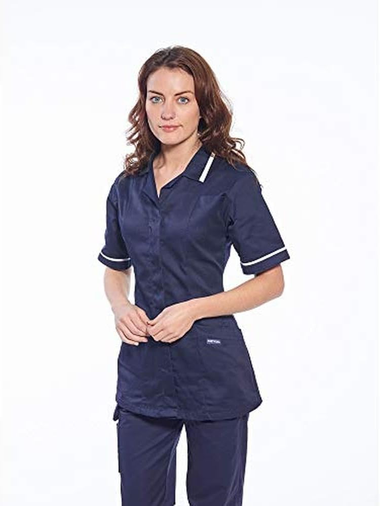 Portwest LW20NARXXXL Serie LW20 klassische Tunika, regulär, Grösse: XXXL, Marineblau. 3XL Marine, 3X