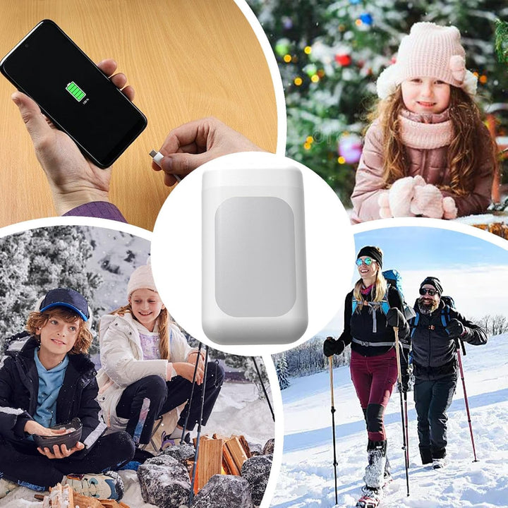 Elektrische Handwärmer - 6000mAh 3-Stufig Einstellbare Temperatur Winter Handwärmer | Tragbares Wärm