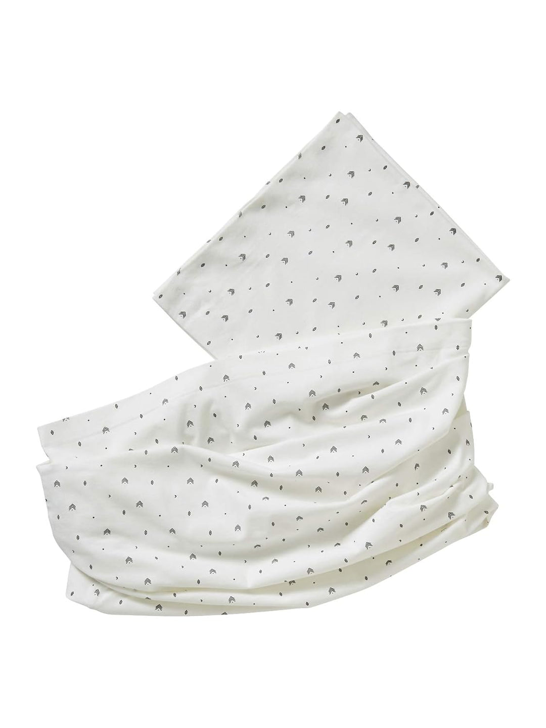 VERTBAUDET 2er-Pack Baby Tragetücher ohne Knoten wollweiss bedruckt XS XS Wollweiss Bedruckt, XS Wol