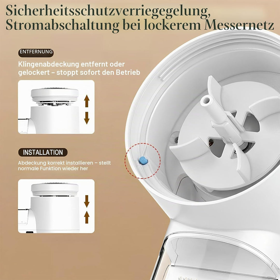Elektrischer Fusselrasierer - Aufladbarer Flusenentferner mit LED-Anzeige & 3 Geschwindigkeiten, ink