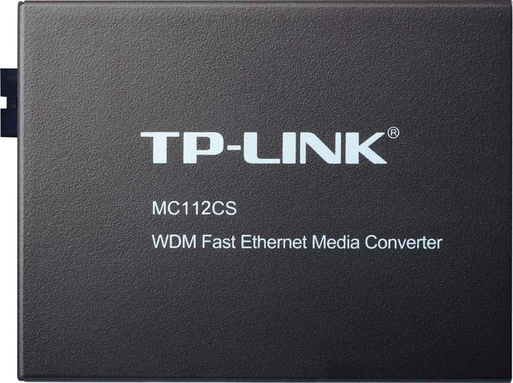 TP-Link 10/100 Mbps WDM Media Converter, Complies with 802.3u 10/100Base-TX, 100Base-FX Standards Ex