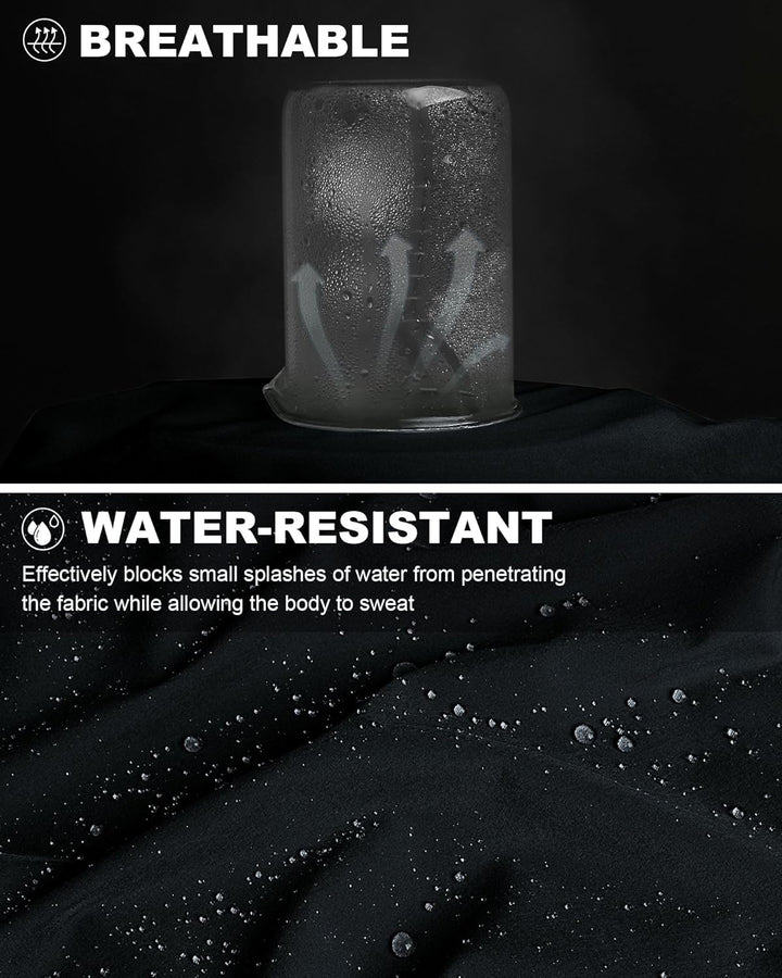 33,000ft Herren Golfhosen Atmungsaktive Stretch Hose für Männer Schnelltrockende Stretch Lange Golfh