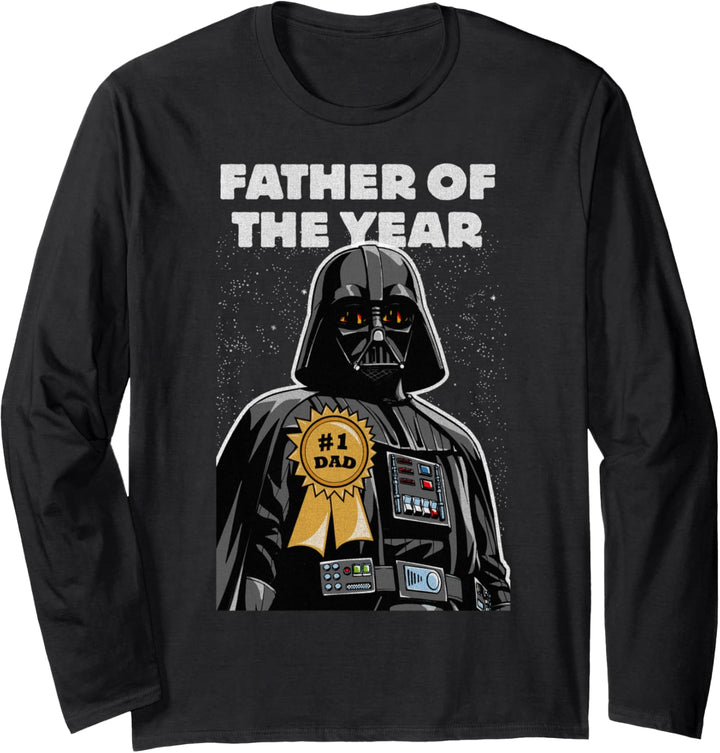 Star Wars Vatertag Darth Vader Father Of The Year Langarmshirt