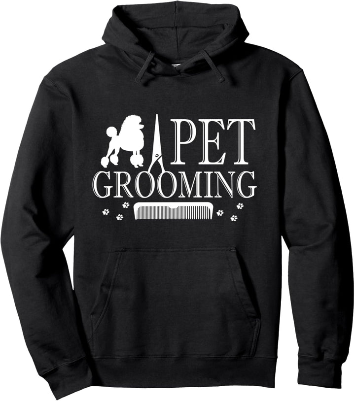Love Dog Groomer Pet Care Fellpflege Bräutigam Tools Pullover Hoodie