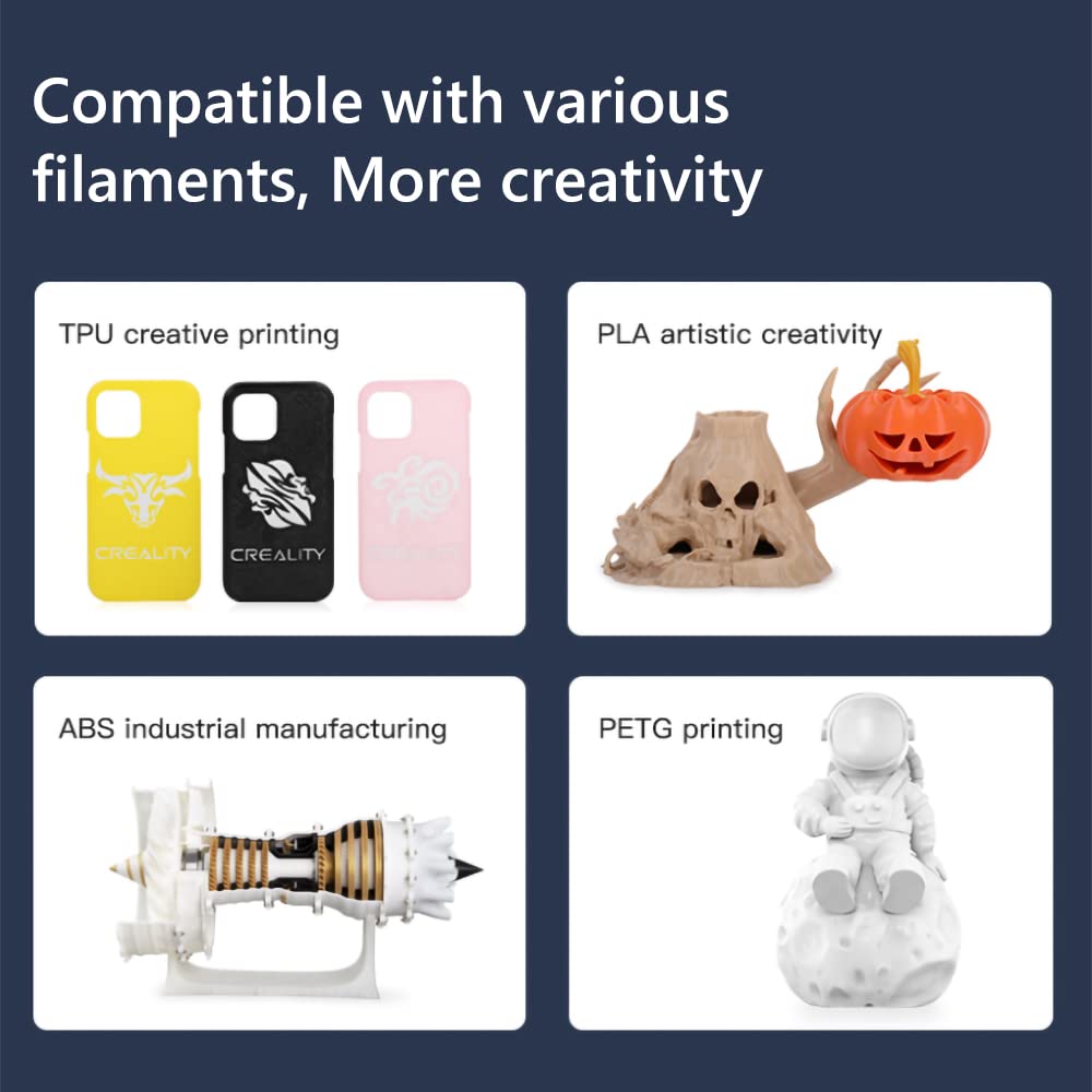Creality 3D Offiziell Sprite Extruder Pro Kit Dual Gear Feeding Ganzmetall Design 3,5:1 Übersetzungs