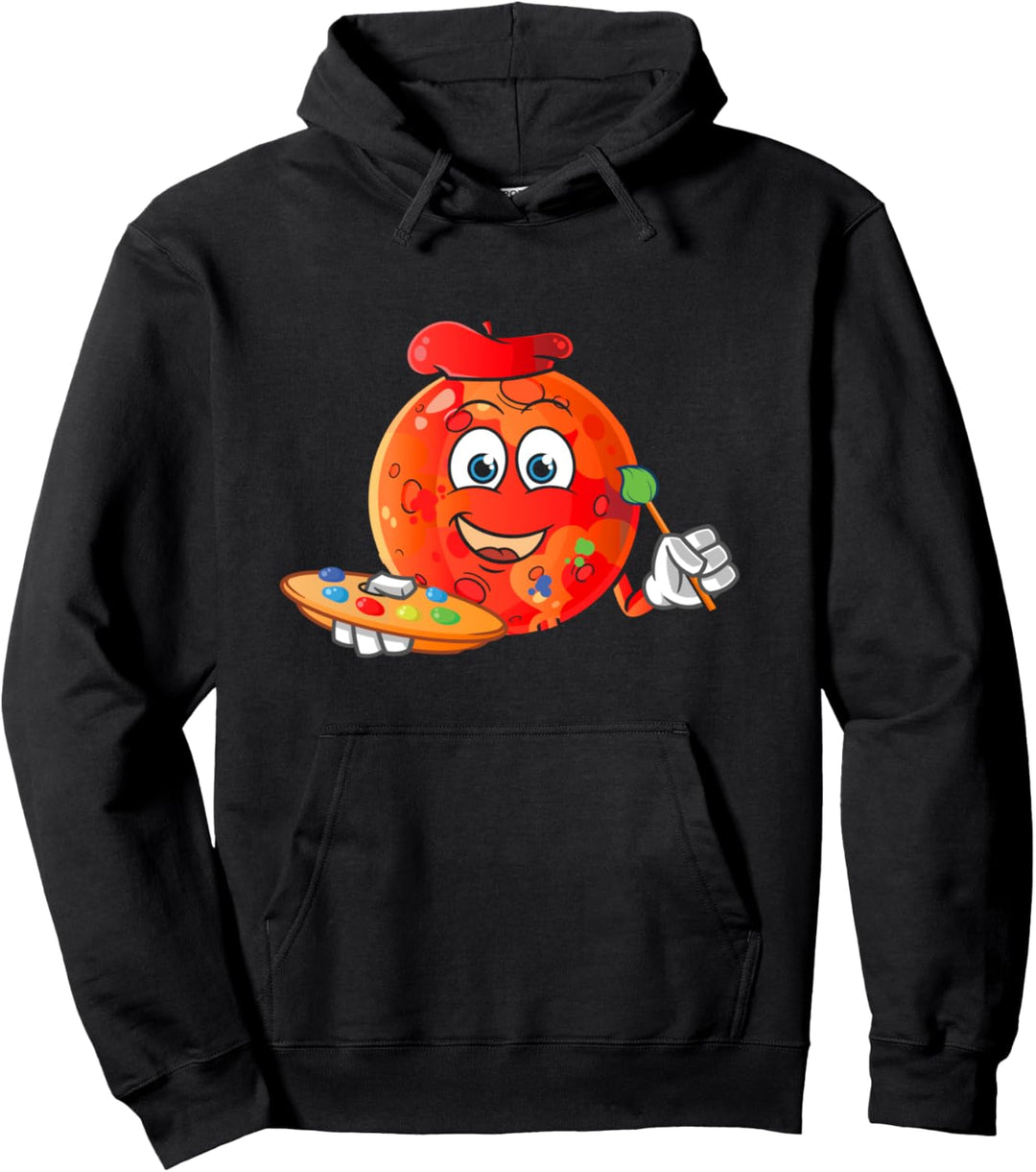 Lustiger Malerpinsel für Künstler, Malerfarben Pullover Hoodie