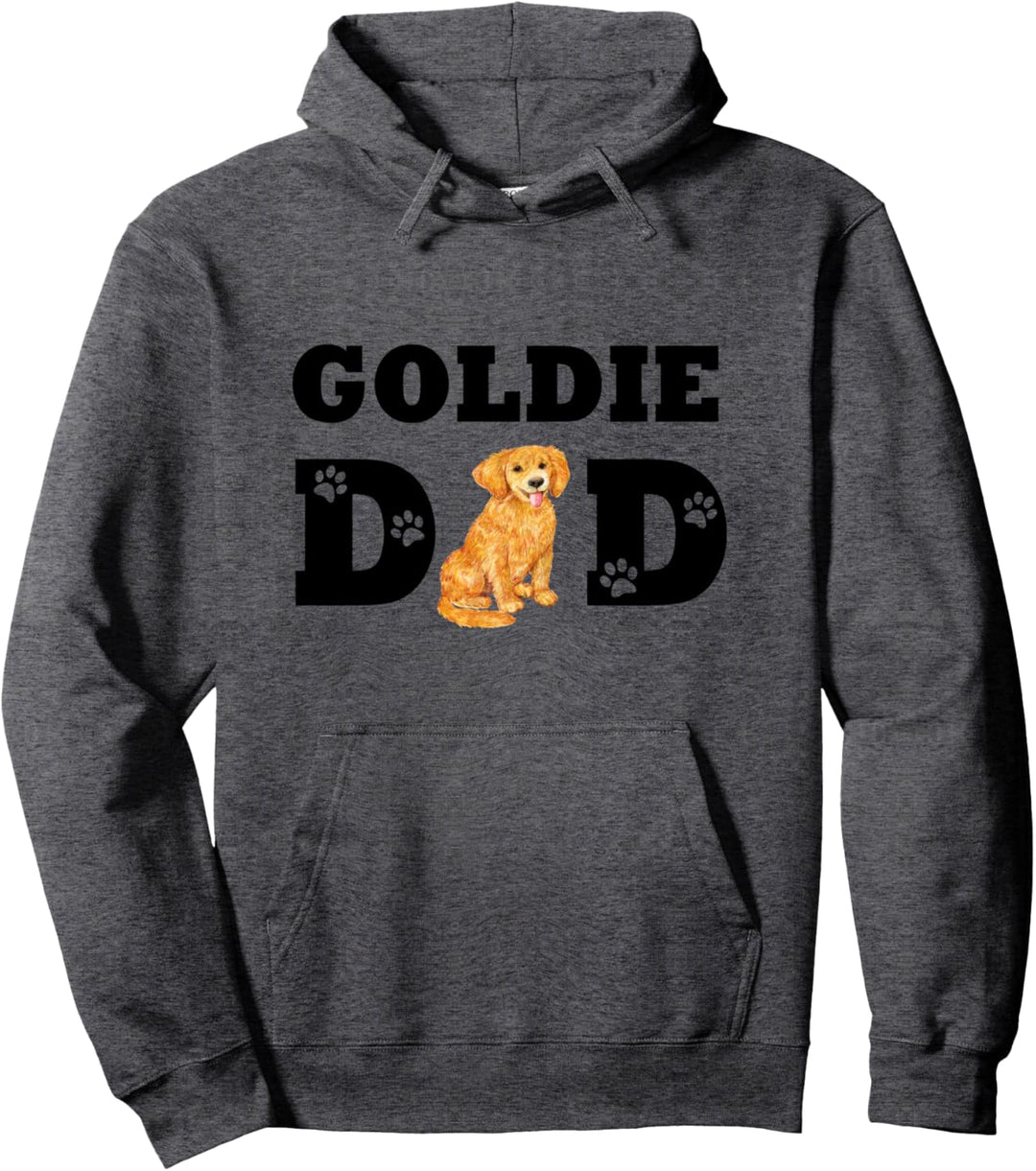 Goldie Dad Golden Retriever Papa Hundepapa Hund Pullover Hoodie