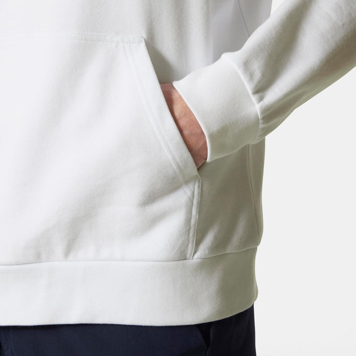 Helly Hansen Herren Hh Logo Hoodie Sweatshirt mit Kapuze (1er Pack) Weiss M Buchstabenmuster, Weiss