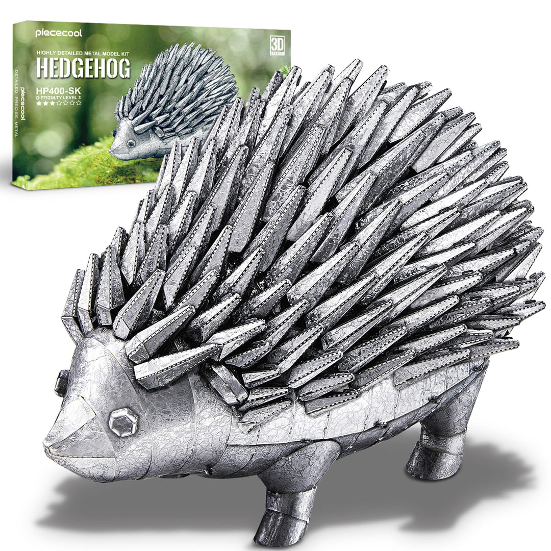 Piececool 3D Puzzle Metall Modellbau Lgel, Tiermodell 3D Metal Puzzle für 340 Edelstahl, Ganzes Meta