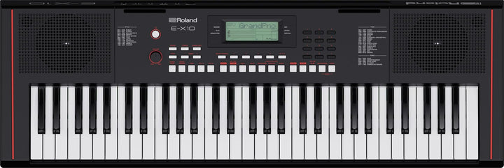 Roland E-X10 Keyboard | 61-Tasten Piano, perfekt für Einsteiger &amp; Unterricht | 600+ Sounds | Stereo-