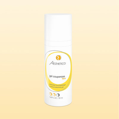 AESTHETICO gel couperose, 50 ml - Kühlendes Pflegegel zur Minderung von Rötungen bei Couperose und R
