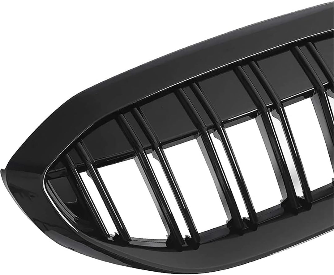 G20 G21 Nieren Schwarz,Kühlergrille passend für BMW 3er G20 G21 2019-2022 Schwarz Glanz G20 G21 Gril