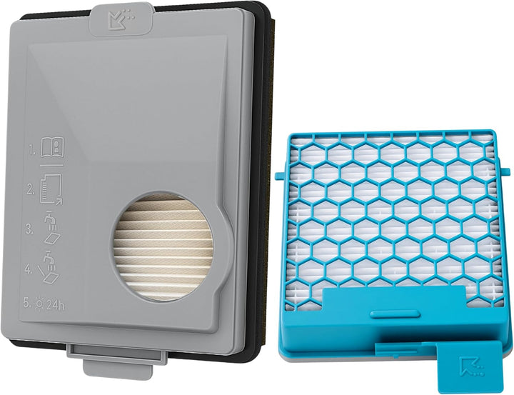 SAFE 'N CLEAN Filter Box kompatibel mit Miele Boost CX1 - SF-HY 60, CX-FSF, 11639240 – 1 Feinstaubfi