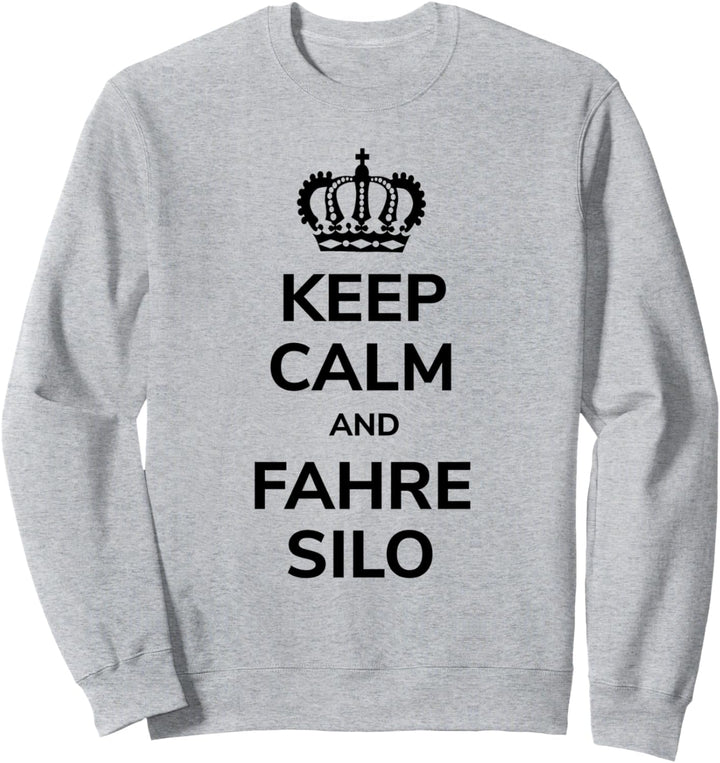 Mais häckseln Landwirt Bauer Lohnunternehmer Silo fahren Sweatshirt