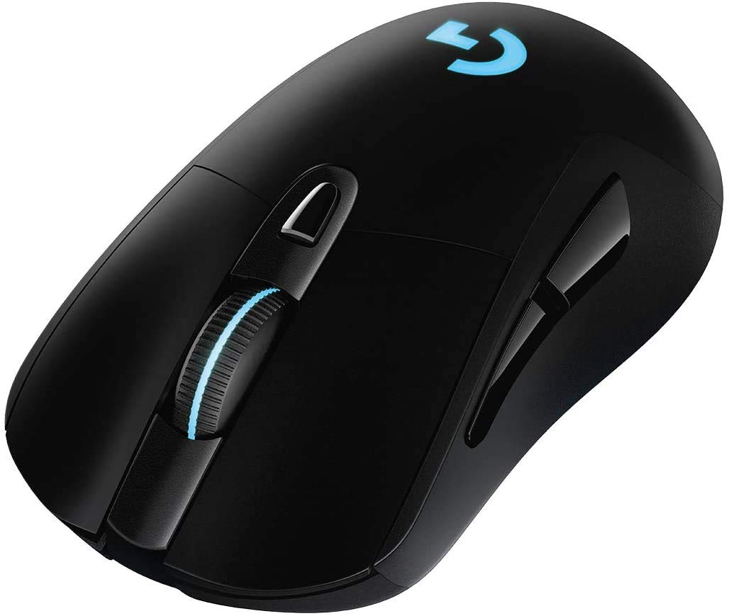 Logitech G703 LIGHTSPEED kabellose Gaming-Maus mit HERO 25K DPI Sensor, Wireless Verbindung, LIGHTSY