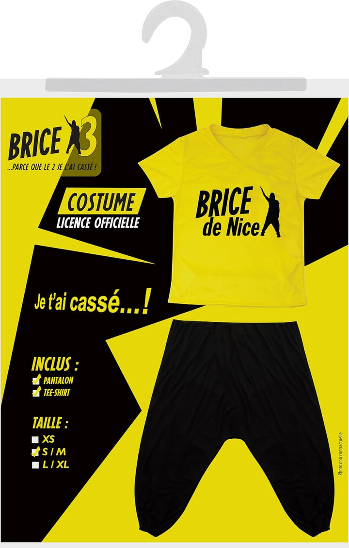 P'TIT CLOWN - Brice de Nice™ Surfer Kostüm - Offizielle Lizenz - Unisex Erwachsenenkostüm - Perfekt