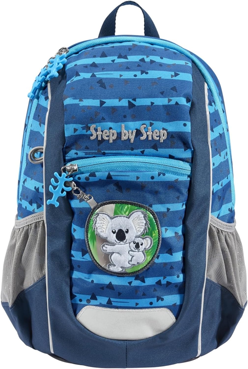 Step by Step Rucksack-Set KIGA Maxi „Koala Coco“, blau, separates Innenfach, ergonomischer Mini-Ruck