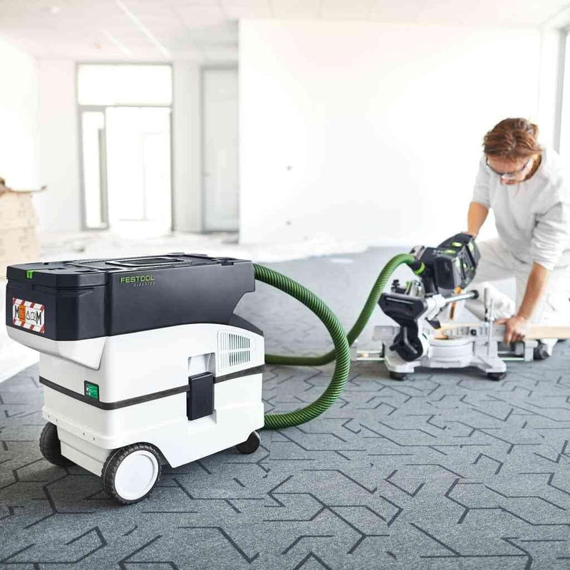 Festool Akku-Absaugmobil CTLC MIDI I-Plus CLEANTEC (mit Hauptfilter, SELFCLEAN Filtersack, Saugschla