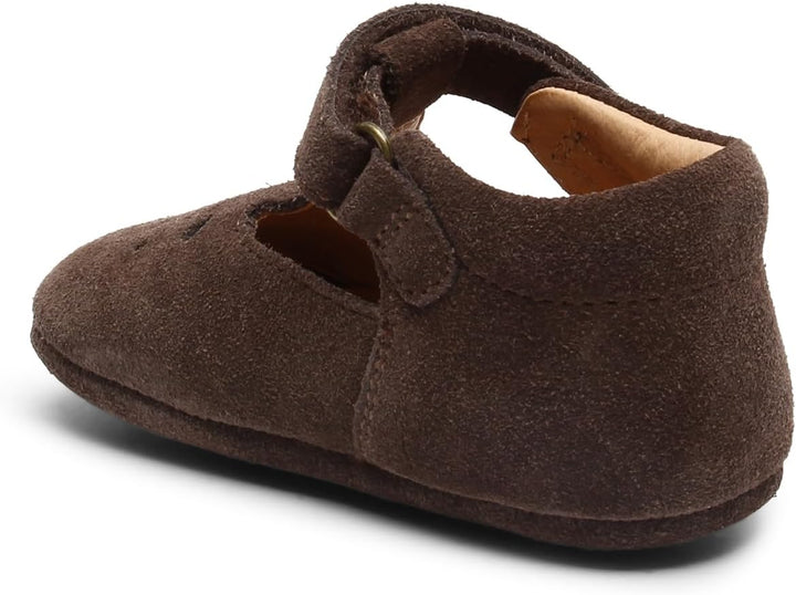 Bisgaard Mädchen Bloom First Walker Shoe 18 EU Dunkelbraun, 18 EU Dunkelbraun