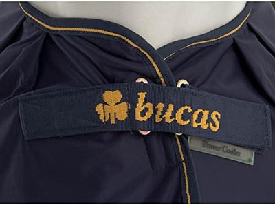Kerbl Bucas Prize Cooler Pferdedecke 155 Navy/Gold, 155