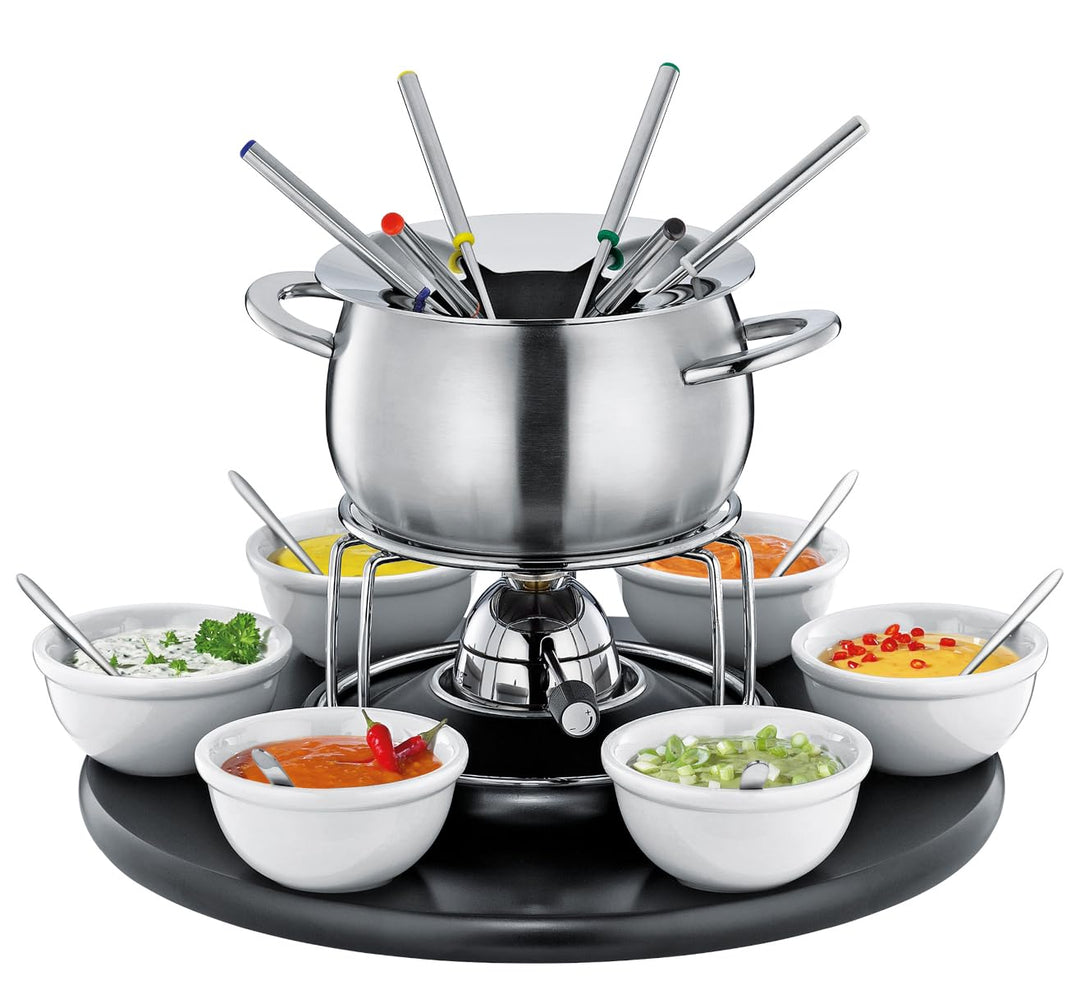Spring Carousel Fondue-Garnitur schwarz 22teilig