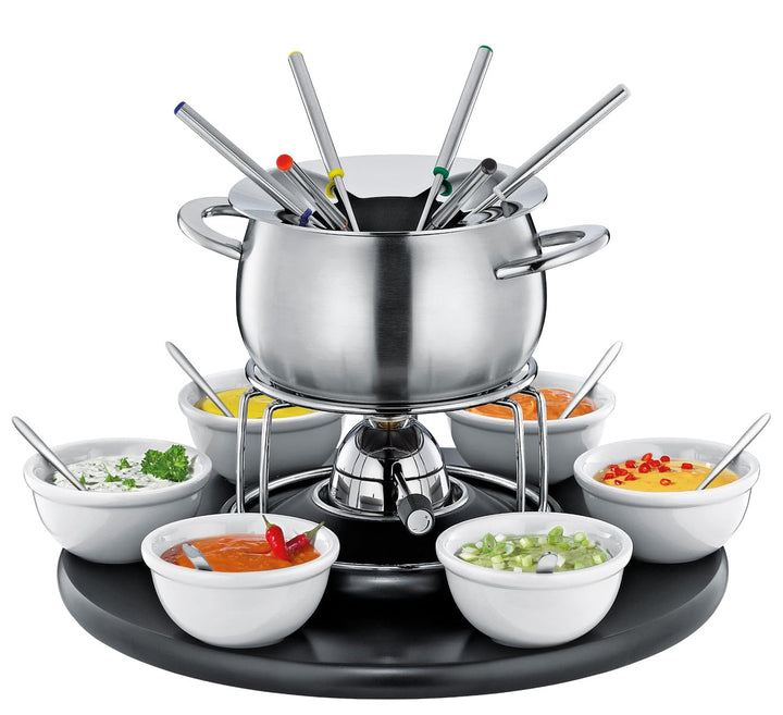 Spring Carousel Fondue-Garnitur schwarz 22teilig