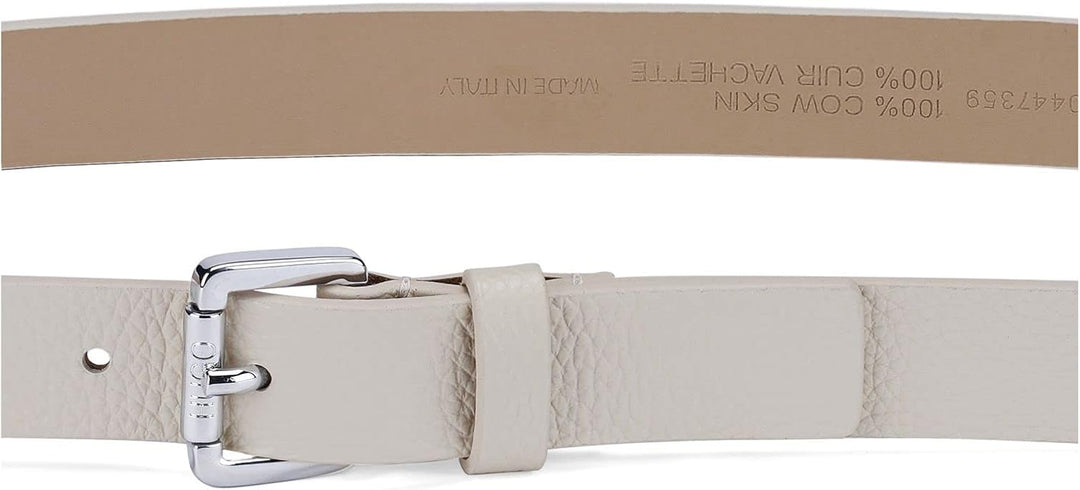 HUGO Damen Gürtel 70 Open White110, 70 Open White110