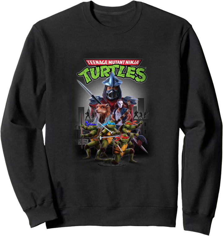 Teenage Mutant Ninja Turtles Heroes & Villains NY Group Shot Sweatshirt
