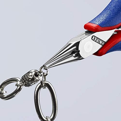 Knipex 3532115 Elektronik-Zangen mit Rund Tipps, 11,4 cm
