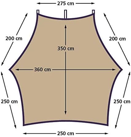 Euro Trail Sonnensegel Tarp Carside