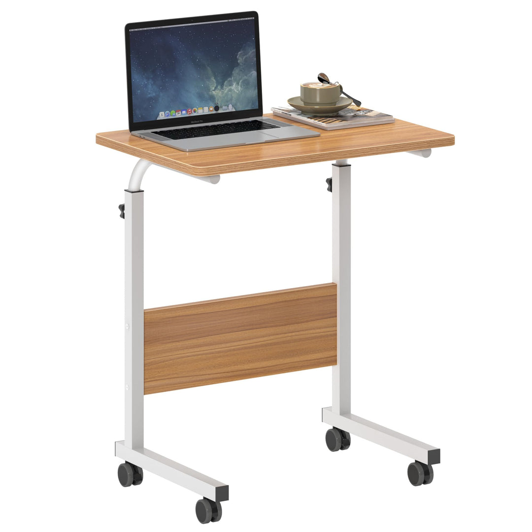 SogesHomeLaptoptisch Notebooktisch 60x40cm Notebookständer PC Tisch Beistelltisch für Bett und Sofa,