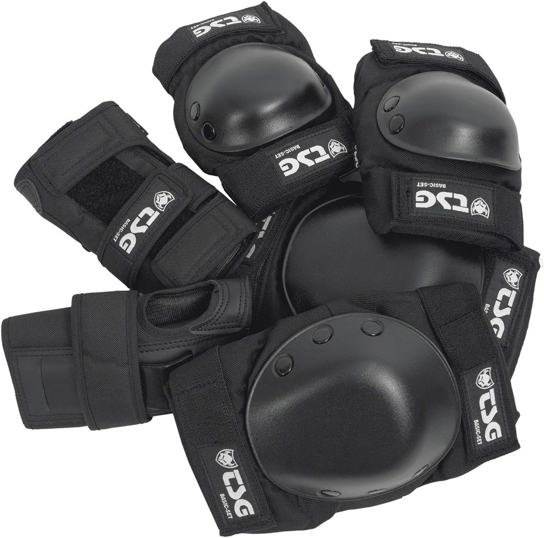 TSG Basic Set, Skate-Protection-Set, Schoner, Erwachsene, Jugendliche & Kinder, für Einsteiger & For