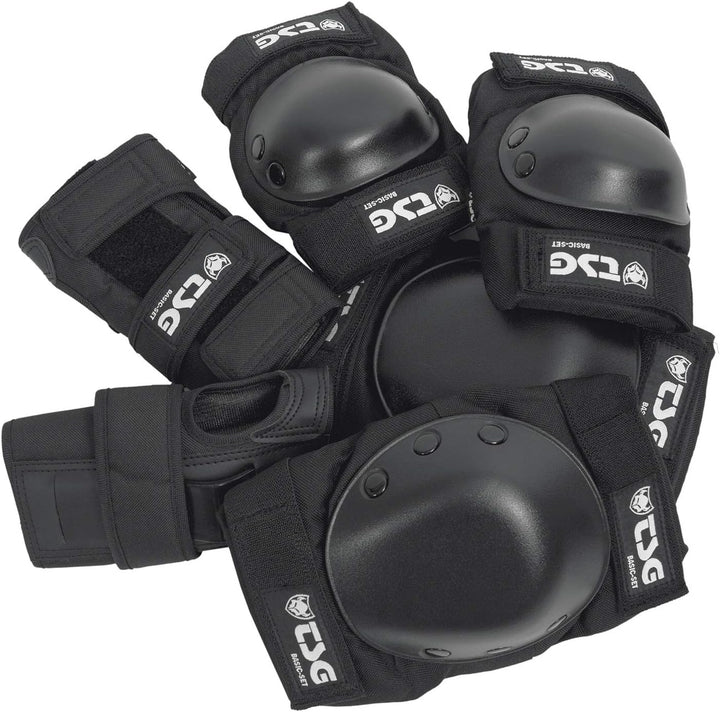 TSG Basic Set, Skate-Protection-Set, Schoner, Erwachsene, Jugendliche & Kinder, für Einsteiger & For